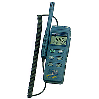 DTM-320 thermo-hygrometer with external probe